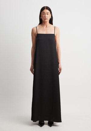 DÜNNE TRÄGER - Maxi dress - black