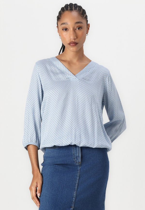 PRINTED V NECK  - Blouse3