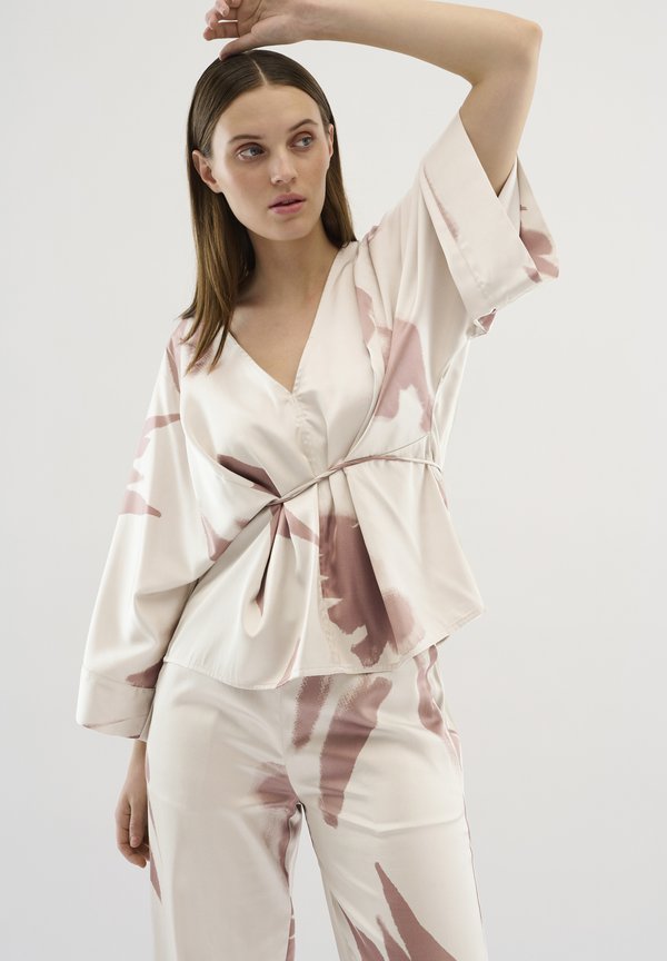 PALMER - Bluse - silver cloud palmer