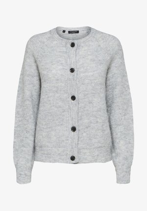 Selected, SLFLULU - Gilet - light grey melange