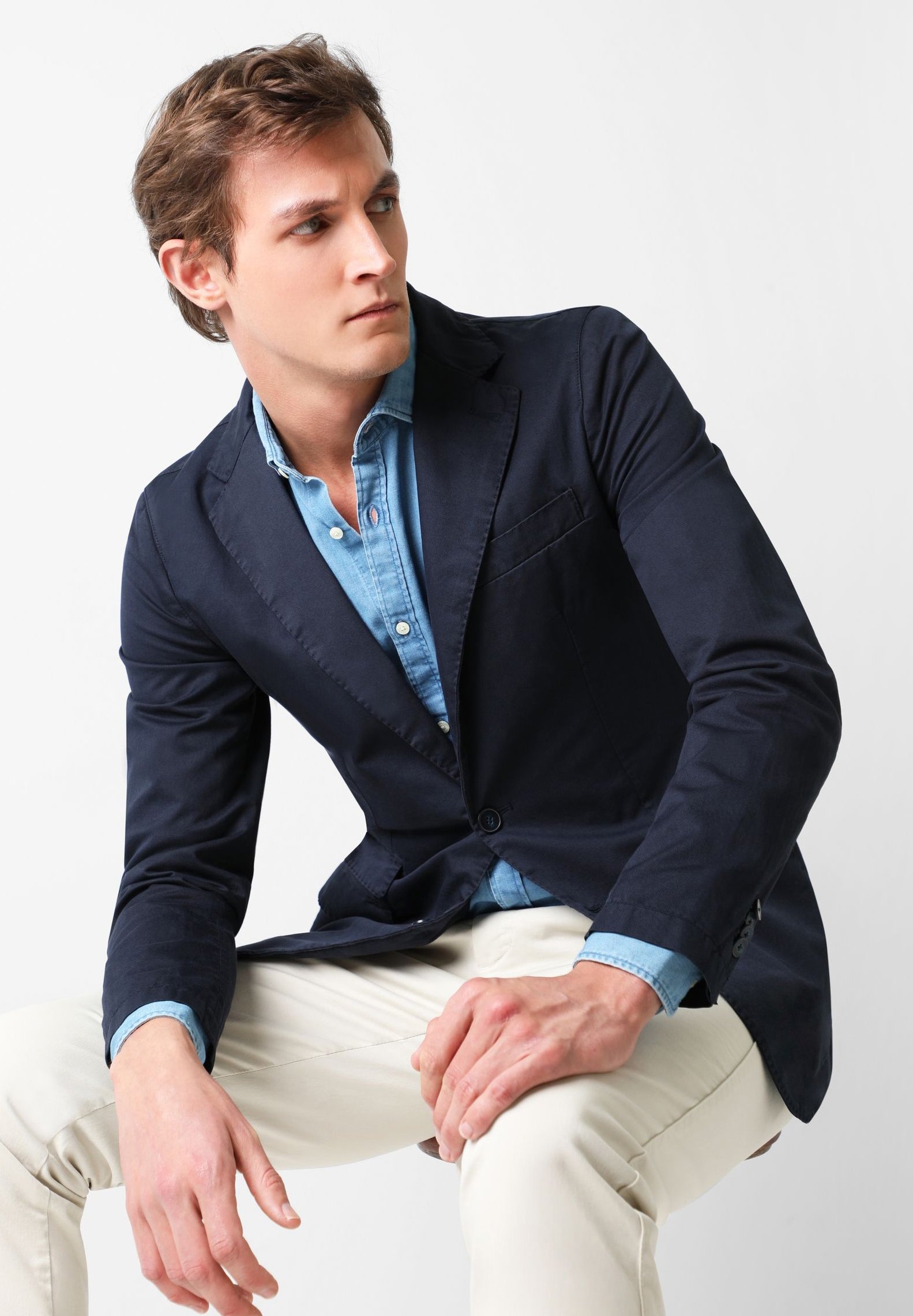 Scalpers WITH DOUBLE POCKET Kavaj navy Zalando.se Scalpers NEW BEACH Kavaj navy Zalando.se