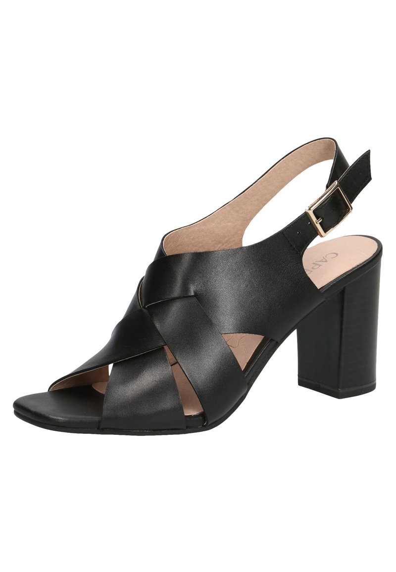Damen Pumps | Caprice High Heel Sandalette black nappa/schwarz - RS39663 Damen Pumps | Caprice High Heel Sandalette black nappa/schwarz - RS39663