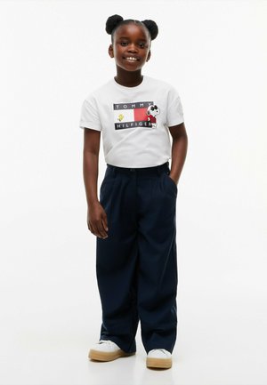 Tommy Hilfiger, PEANUTS FLAG TEE SS - T-shirt con stampa - white