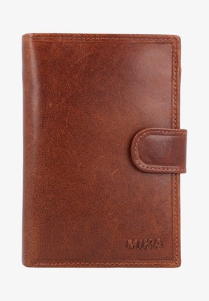 Mika Lederwaren Geldbörse - braun