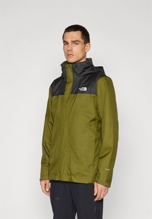 EVOLVE TRICLIMATE JACKET - Veste Hardshell - forest olive/asphalt grey