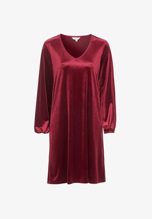 Cellbes of Sweden V-NECK - Cocktailjurk - dark red