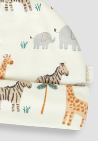 JoJo Maman Bébé SAFARI PRINT - REGULAR FIT - Čiapka - cream
