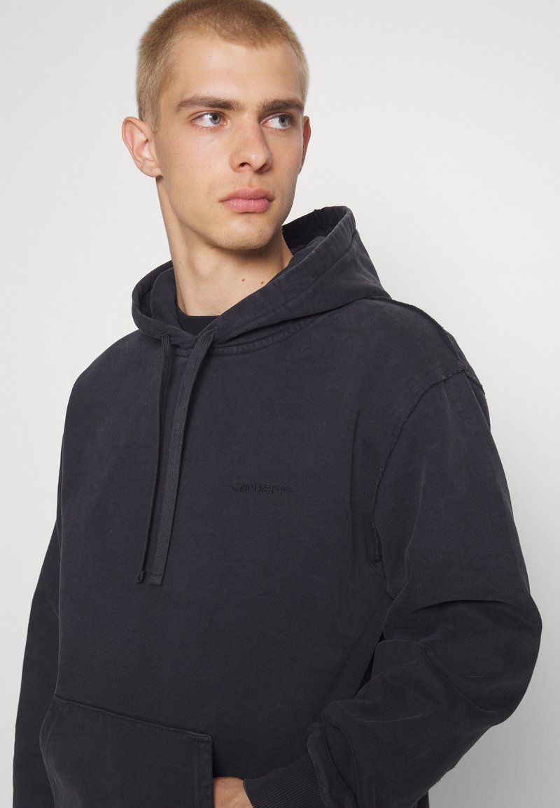 Herren Kapuzenpullover | Carhartt WIP HOODED MARFA Kapuzenpullover black moon wash/schwarz - MY87682 Herren Kapuzenpullover | Carhartt WIP HOODED MARFA Kapuzenpullover black moon wash/schwarz - MY87682