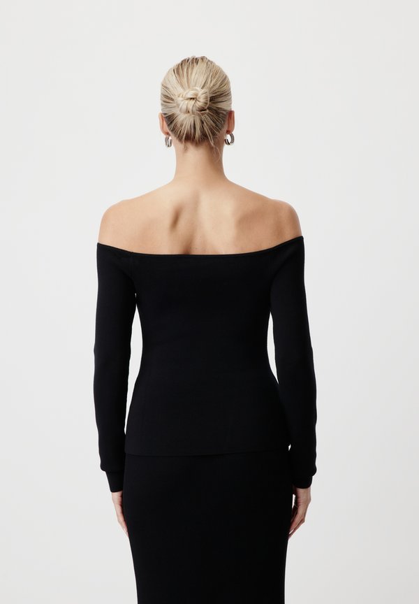 EVELIN JUMPER - Long sleeved top - schwarz3