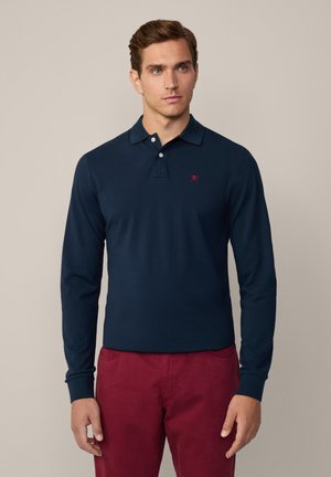 SLIM FIT LOGO  - Langarmshirt - navy blue
