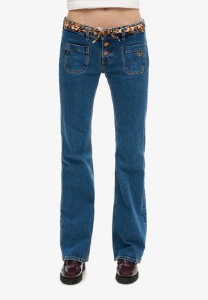 Vaqueros bootcut - dark blue