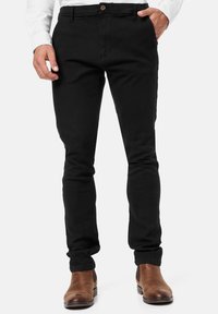 INDICODE JEANS BUCKNER - Chino hlače - black
