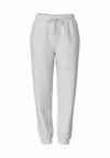 PCCHILLI PANTS - Tepláky - light grey melange