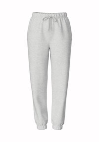 PCCHILLI PANTS - Donji dijelovi trenirke - light grey melange