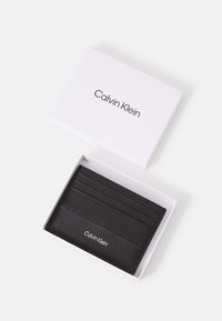 Calvin Klein CARDHOLDER - Pouzdro na vizitky - black