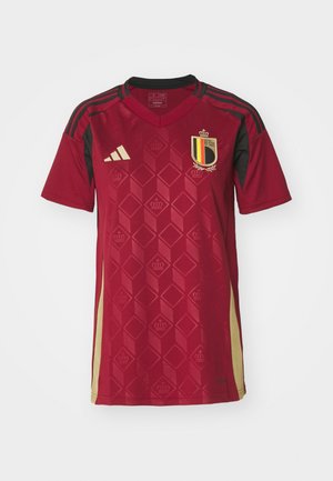 adidas Performance BELGIUM RBFA HOME JERSEY - Camiseta de fútbol - team college burgundy