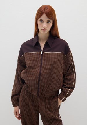 Lichte jas - black brown