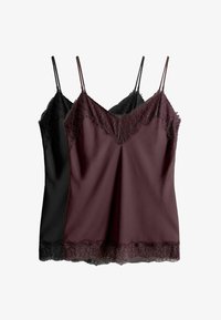 Vybrané, black burgundy red