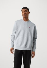 Replay Mikina - light grey melange
