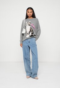 FROM FUTURE Pullover - gris chine fonce