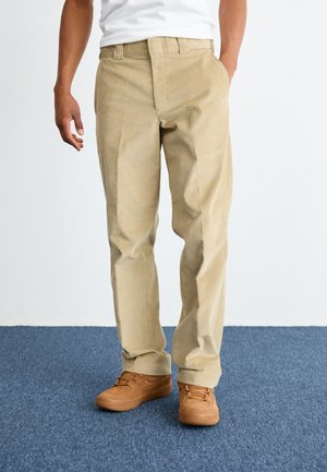 Dickies FLAT FRONT PANT - Trousers - khaki