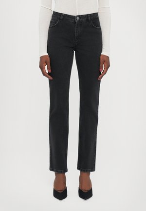 Slim fit jeans - black denim