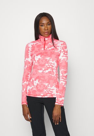 MARGO - Pitkähihainen paita - neon pink/weiß