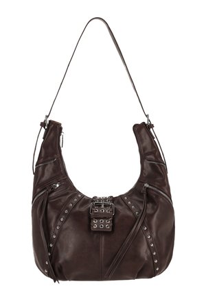 SHOULDER  - Geantă crossbody - coffee