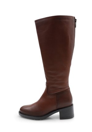 Platform boots - marrone