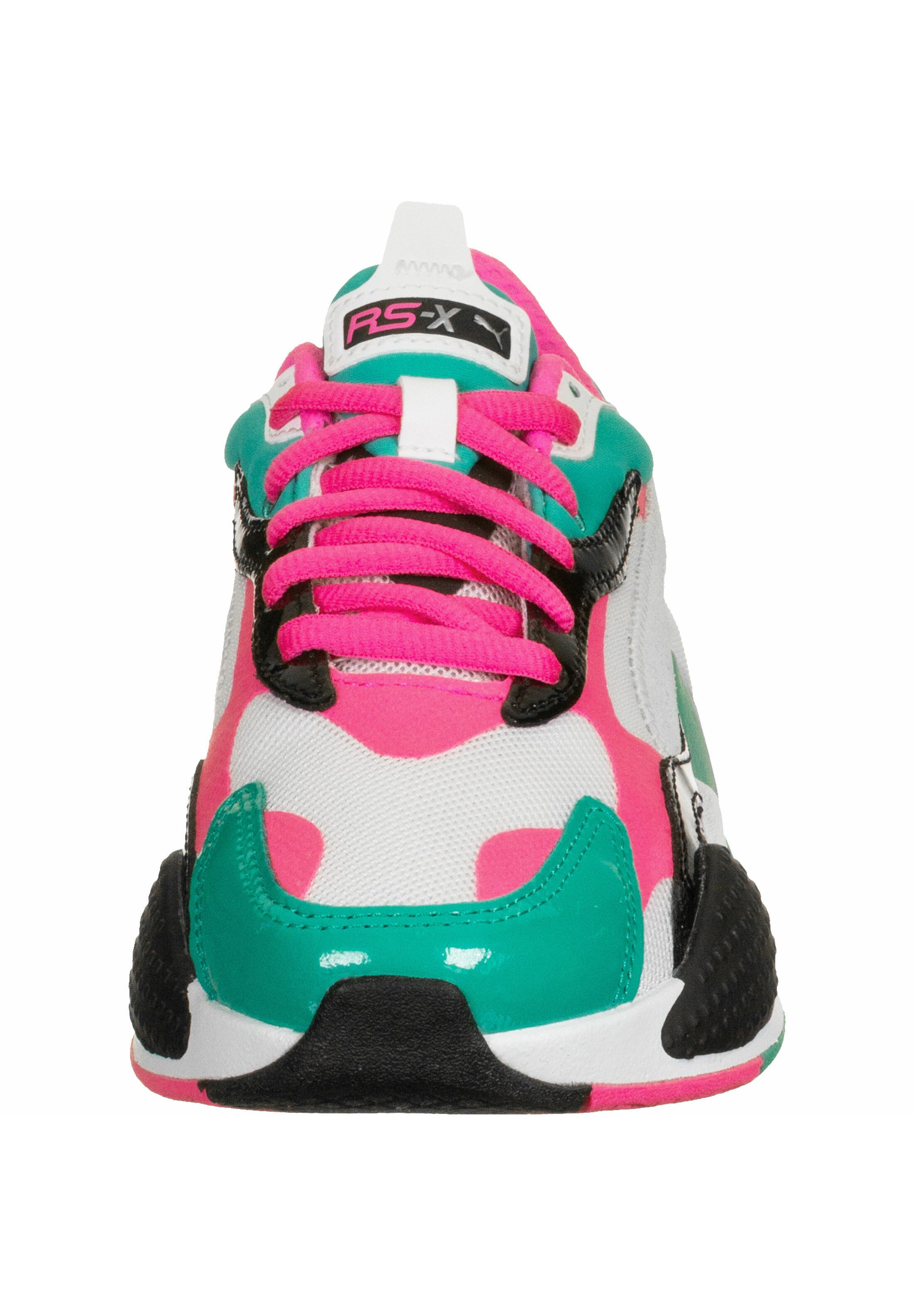 Puma Sneakers laag - white-fluo pink/wit - Zalando.be