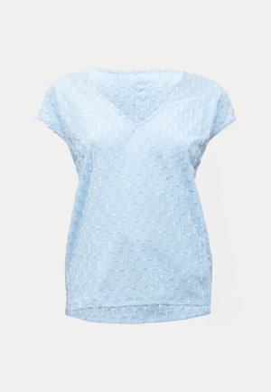 Vero Moda, VMVANIA V NECK - Tričko s potlačou - brunnera blue
