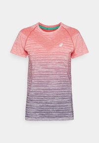 SEAMLESS SS  - Športové tričko - coral reef/greyish purple
