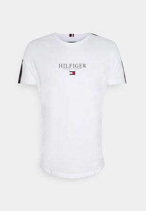 TAPED TEE - T-shirt imprimé - white