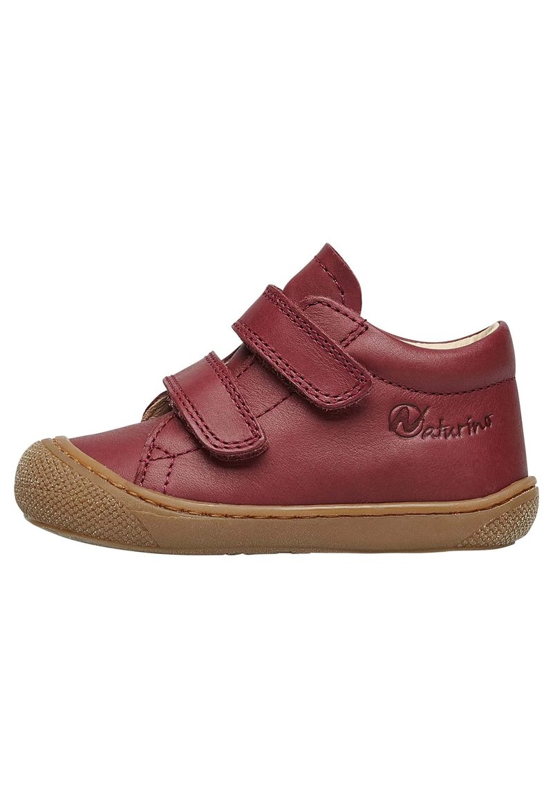 Naturino COCOON VL - Chaussures à scratch - bordeaux beige