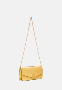 Lauren Ralph Lauren NAPPA LEATHER MEDIUM SAWYER BAG - Borsa a tracolla - primrose yellow