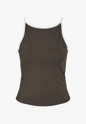 Noisy May, TANK TOP NMELLA - Débardeur - chocolate brown