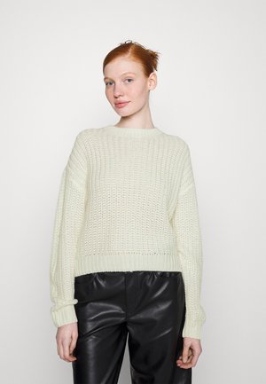 s Nmcharlie L/S O-Neck Stripe Knit Noos Pullover Sweater