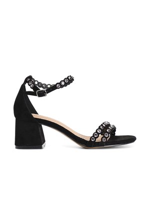 CAFèNOIR, Sandaler m/ skaft - black