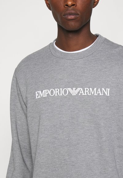 Emporio Armani FELPA - Camisola - grigio/fantasia