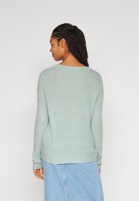 JDY JDYNEW MEGAN  PULLOVER - Maglione - abyss detail:w.white ply