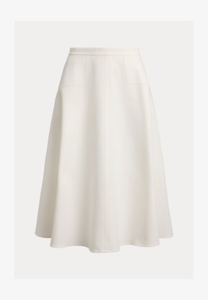 Polo Ralph Lauren, COTTON-WOOL A-LINE SKIRT - Jupe trapèze - cream