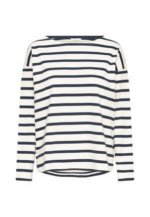 b.young, BYRAMSI - T-shirt à manches longues - dark sapphire stripe
