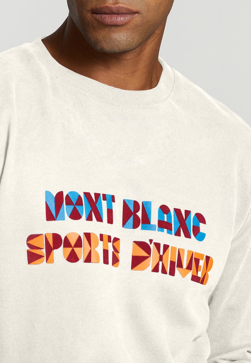 Shiwi UNISEX MONT BLANC - Sweatshirt - jet stream white/white - Zalando.de
