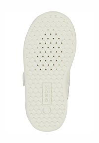 Geox ECLYPER - Chaussures premiers pas - white silver