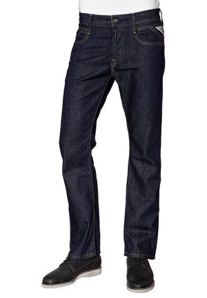 Jeans straight leg - raw denim