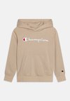 ICONS HOODIE CONTRAST LOGO UNISEX - Džemperis ar kapuci - beige