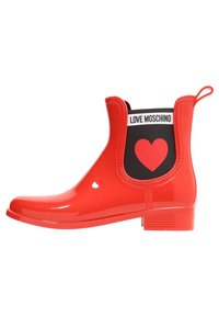 Love Moschino Botas de agua - red