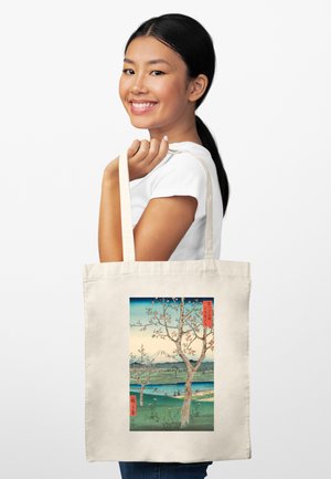 Henry Tiger, ASHMOLEAN MUSEUM HIROSHIGE LANDSCAPE GRAPHIC - Shopping bags - natural