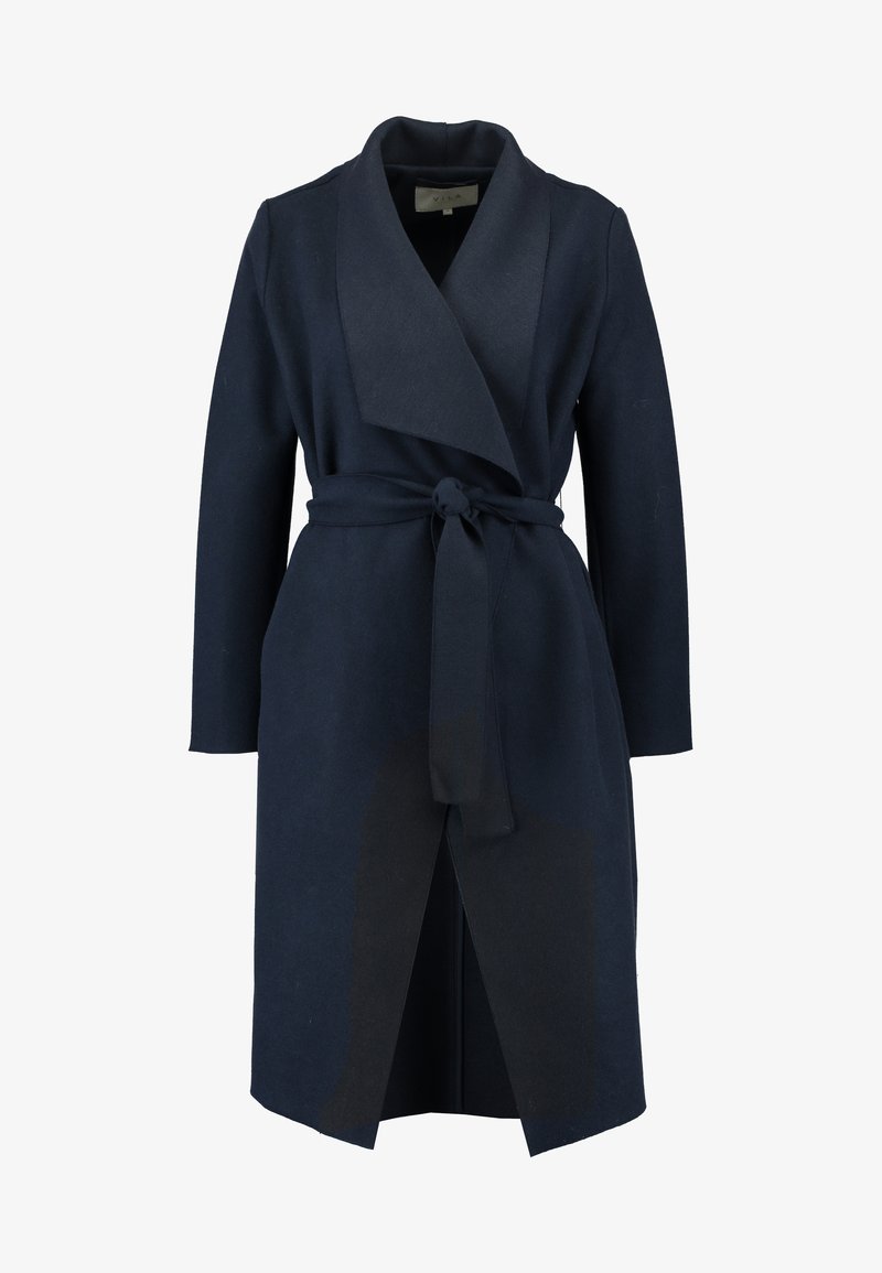 Vila Takki viBalis Long Jacket Harmaa Pitkät takit Vila Takki viBalis Long Jacket Harmaa Pitkät takit