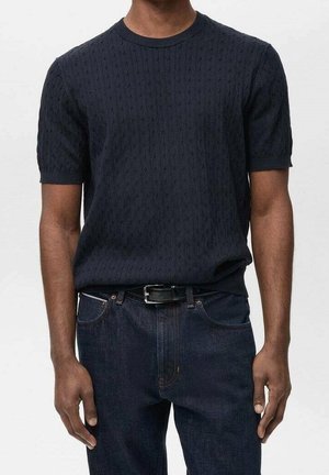 Mango, T-shirt basique - dark blue
